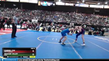 2A 170 lbs Quarterfinal - Bridger Jolley, Firth vs Gabriel Cox, New Plymouth