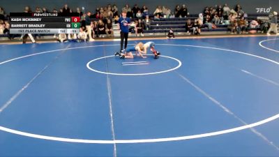 59-62 lbs 1st Place Match - Kash McKinney, Powerhouse Wrestling Club vs Barrett Bradley, Kearney Matcats