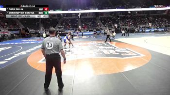 II-215 lbs 3rd Place Match - Christopher Doshna, Marcellus vs Drew Giblin, Arkport