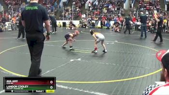 46 lbs Cons. Round 3 - Landon Cooley, Rocket Trained WC vs Ava Amy, Clio WC