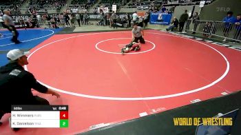 50 lbs Consolation - Harper Wimmers, Pursuit vs Kyleigh Danielson, Texas Elite