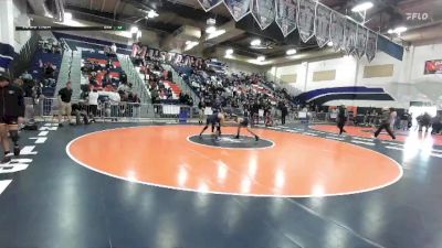 113 lbs Cons. Round 4 - Nolan Stennett, Eleanor Roosevelt vs Joss Hua, Santiago (Corona)