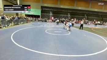 175 lbs Champ. Round 2 - Dax Curry, Rancho Bernardo vs Kingston Buffington, Coronado