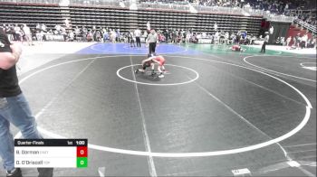 54 lbs Quarterfinal - Bryor Dorman, Eastside United WC vs Dallas O'Driscoll, Top Of The Rock WC