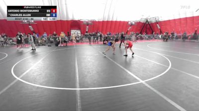 96 lbs Cons. Round 2 - Antonio Montemurro, B.A.M. Training Center vs Charles Allen, Oconomowoc Wrestling Club