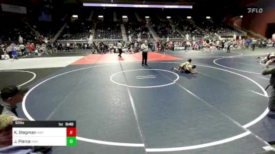 62 lbs Round Of 16 - Kalden Stegman, High Plains Thunder vs Jackson Pierce, High Plains Thunder