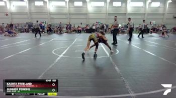 84 lbs 1st Place Match - Kashta Freeland, Glasgow Wrestling Academy vs Gunner Perkins, Ohio Gold