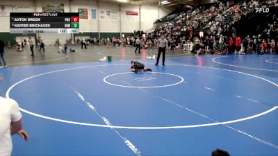 100 lbs Cons. Semi - Axton Breon, Phillipsburg Wrestling Club vs Karter Brichacek, Howells-Dodge