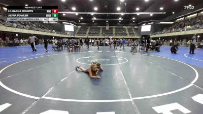 3rd Place - Lillianna Holmes, Winchester vs Alivia Fowler, Maurice River