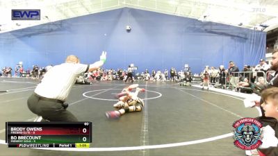 60 lbs Placement (4 Team) - Brody Owens, Firebird Elite vs Bo Brecount, Midwest Gold