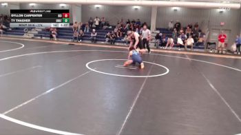 174 lbs Cons. Round 4 - Ty Thasher, Unattached vs Dyllon Carpenter, Briar Cliff (Iowa)