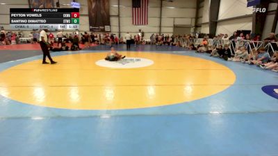 113 lbs Rr Rnd 3 - Peyton Vowels, CKWA vs Santino Dimatteo, Shore Thing Surf