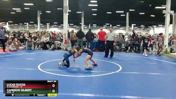 56 lbs Round 6 (10 Team) - Lucas Ducos, FL Scorpions vs Cameron Gilbert, ACES