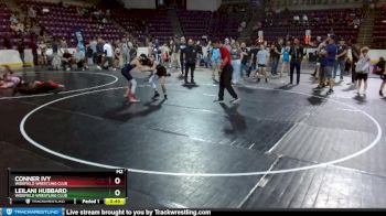 96-97 lbs Round 3 - Conner Ivy, Widefield Wrestling Club vs Leilani Hubbard, Widefield Wrestling Club