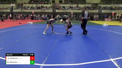 105 lbs Cons. Round 2 - Brock Needham, Holmen Viking Wrestling Club vs Mason Wibholm, CIWC / Team Intensity