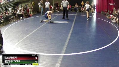 90 lbs Round 4 (6 Team) - Elias Rhodes, Nebraska Black vs Brayden Turdo, Team USA