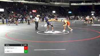 182 lbs 5th Place - Gavino Rodriguez, Blaine vs Jaedon Hall, Lakes