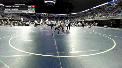 77 lbs Consy 4 - Londyn Luciano, Twin Valley vs Aleyah Grazier, Wattsburg