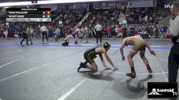 130 lbs Cons. Semi - Wyatt Boss, Fredonia vs Evan Palacios, Garden City