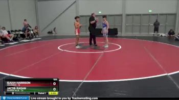 100 lbs Round 1 (8 Team) - Isaiah Harrison, Colorado vs Jacob Ragan, Georgia Blue