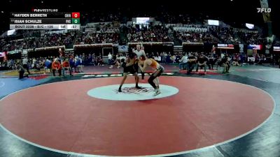 Cons. Round 2 - Hayden Berreth, Chinook vs Isiah Schulze, Plains / Hot Springs