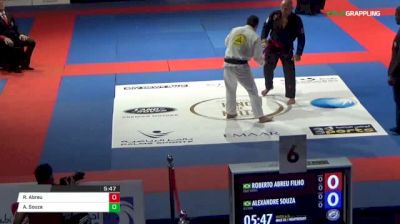 Roberto Abreu Filho F vs Alexandre Souza Abu Dhabi King of Mats 2018 | Grappling