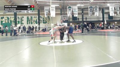 197 lbs Round Of 32 - Hunter Adams, App State - UNATT vs Noah Foster, Nassau