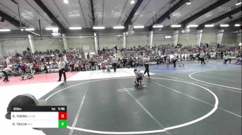 65 lbs Quarterfinal - Andres Valdez, Alamosa vs Ari Hunter Yazzie, Rez Wrestling