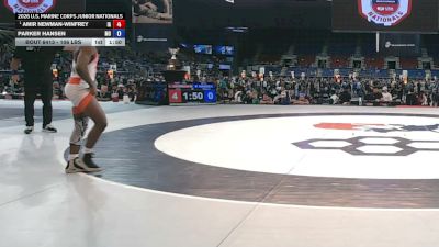 106 lbs Champ. Rd Of 16 - Amir Newman-Winfrey, Iowa vs Parker Hansen, Missouri