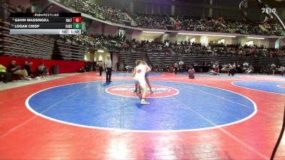 190-4A Quarterfinal - Gavin Massingill, Dalton vs Logan Crisp, Cass