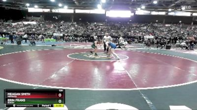 126 lbs Cons. Round 2 - Erin Frans, Borah vs Meagan Smith, Meridian