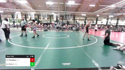 150 lbs Round Of 16 - Aiden Posadas, Prince George Youth Wrestling Association Inc. vs Aiden Curry, Front Royal Wrestling Club