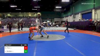 Match - Owen Finn, Nh vs Liam Gordon, Va