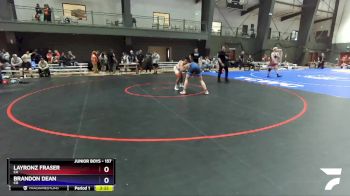 157 lbs 1st Place Match - Layronz Fraser, CA vs Brandon Dean, CO