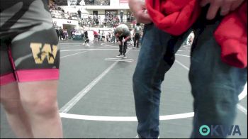 131-HWT lbs Rr Rnd 2 - Nora Southerland, Carl Albert vs Arron Chavez JR., Del City Little League Wrestling