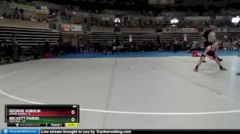 84 lbs Semis (4 Team) - George Sobolik, Grand Rapids vs Beckett Marsh, Waconia