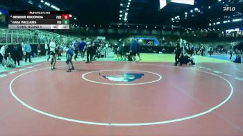 125 lbs Cons. Round 5 - Kaja Williams, Parrish High School vs Genesis Escorcia, Freedom