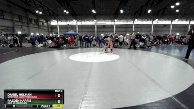 165 lbs Quarterfinal - Razden Harris, Ririe Jr Highschool vs Daniel Holman, Sandpoint Legacy Wrestling