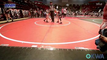 73 lbs Semifinal - Jake Potts, Wagoner Takedown Club vs Kroy Wolfe, Blackwell Wrestling Club