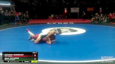 106-5A Quarterfinal - Anthony Rodriguez, Northglenn vs Geno Gallegos, Fruita Monument