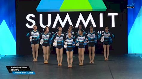 DancingClub☆Unity - BRAVE [2025 Junior - Pom - Large Semis] 2025 The Dance Summit