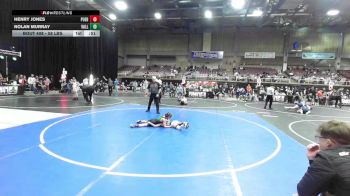 58 lbs Semifinal - Henry Jones, Pueblo County WC vs Nolan Murray, Valley Bad Boys