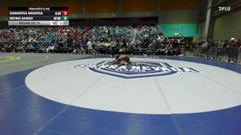 120 lbs Consi Of 16 #1 - Jocelyn Escartin, Fernley vs Harper Sweet, Rocky Mountain