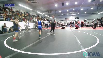 52 lbs Rr Rnd 2 - Mason McCuistion, Pryor Tigers vs Jayce Clayton, Pryor Tigers