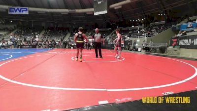 160 lbs Quarterfinal - Luke Black, HURRICANE WRESTLING ACADEMY vs Xavier Roybal, WolfPack Wrestling Academy