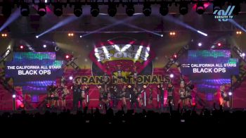 The California All Stars - Livermore - Black Ops [2023 L6 Senior Coed - Medium] 2023 Spirit Sports Palm Springs Grand Nationals