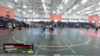 197 lbs Cons. Round 3 - Hugh Tevis, Wesleyan (CT) vs Justin Boozer, John Carroll