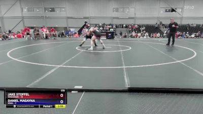 175 lbs Round 3 (8 Team) - Jake Stoffel, Wisconsin vs Daniel Magayna, Iowa