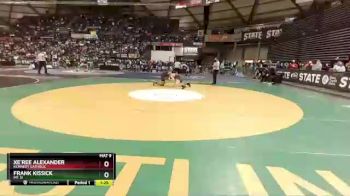 4 lbs Champ. Round 1 - Frank Kissick, Mt. Si vs Xe`Ree Alexander, Kennedy Catholic