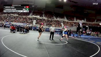 138-D2 Champ. Round 1 - Vanessa Beans, Mica Mountain High School vs Abigail Lubic, Chino Valley High School